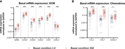 Left ventricle- and skeletal muscle-derived fibroblasts exhibit a differential inflammatory and metabolic responsiveness to interleukin-6